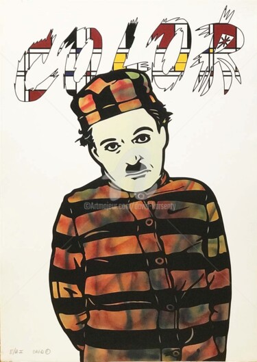 Charlie Chaplin Mondrian