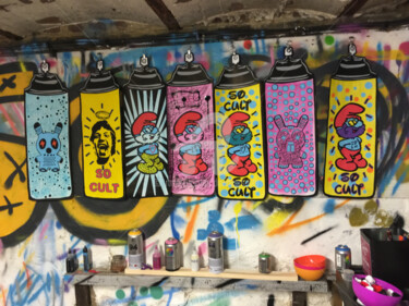 Collage " Spray So Cult "