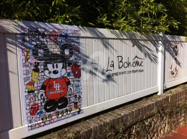 Collage " SO CULT " Galerie la bohême à Deauville